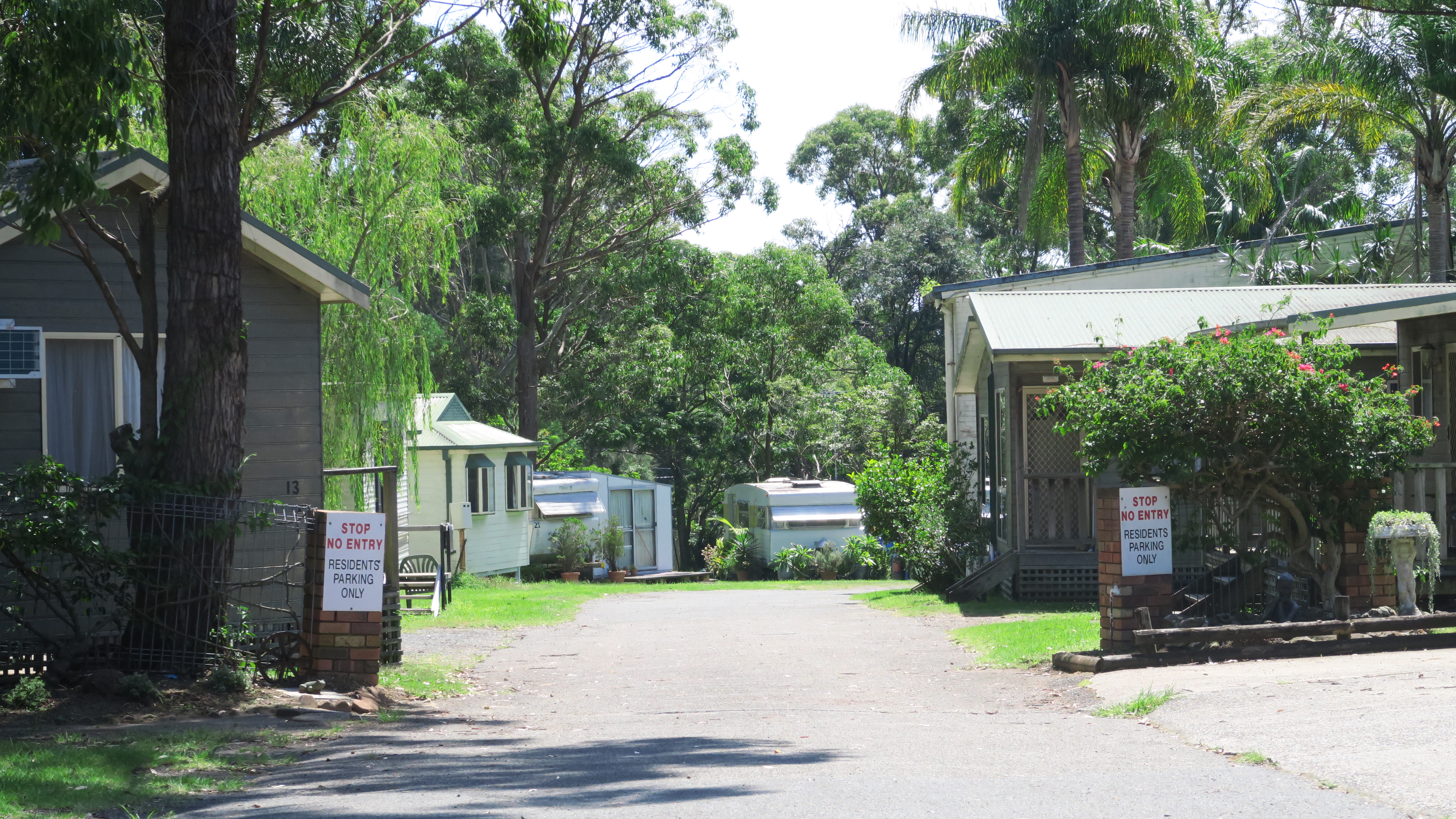image of Terrey Hills Caravan Park Entrance